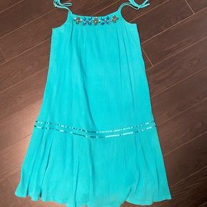 Gap Kids Floral Embroidered Dress